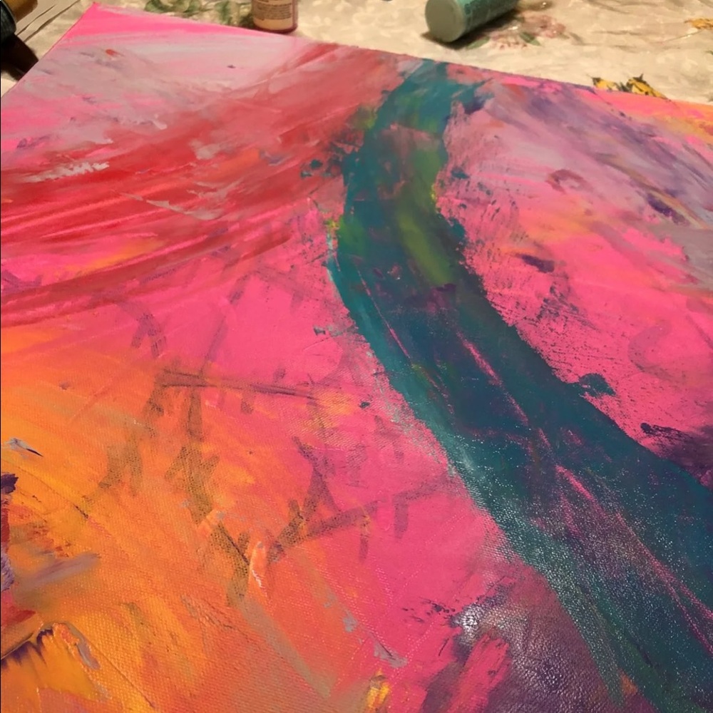 Abstract Painting - Picture 2 of 2